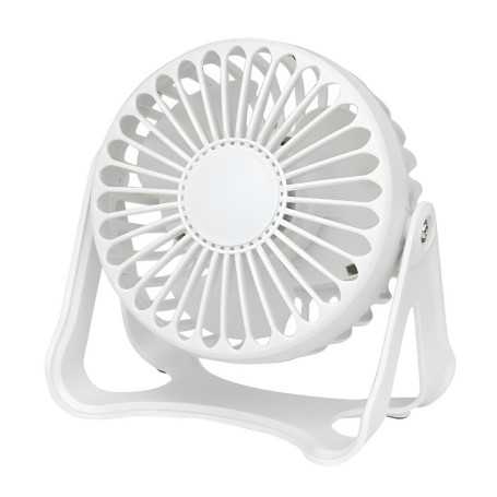 Mini Ventilateur USB, Idéal pour Usage Quotidien (Sans Batterie) - Blanc