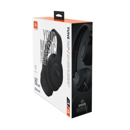 JBL Tune 760NC Noise Cancelling Headphones - Wireless, Comfort, and High-Quality Sound