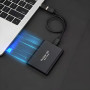 External Hard Drive for Laptop USB/Type C - 128 GB - Black