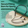 Remax RB-S Wireless Sports Earphones with Neckband - Ultimate Sound & Comfort for Active Lifestyles