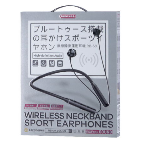 Remax RB-S Wireless Sports Earphones with Neckband - Ultimate Sound & Comfort for Active Lifestyles