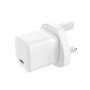 Adaptateur Secteur USB 5W PCF-001 Blanc - Vrac - Version UK