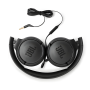 JBL Tune T500 Wired Headphones Black - Superior Sound & Comfort - Buy Now