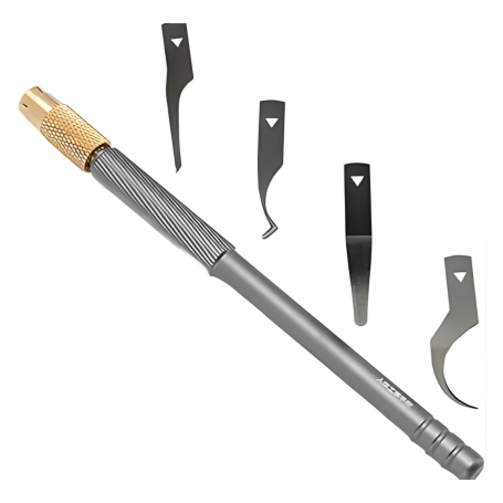 Kit 4 en 1 Lame de retrait de colle KGX-D11A