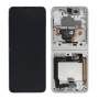 Ecran Samsung Galaxy Z Flip 4 5G (F721F) Argent/Blanc + Châssis (Service Pack) - GH82-29440F