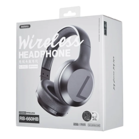Achetez Casque Stéréo Bluetooth Sans Fil Remax RB-660HB Noir - Son Immersif et Confort Assuré