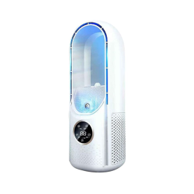 Mini Cooler & Air Purifier Portable USB AC 6H White - Stay Cool & Breathe Fresh Air