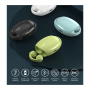 Devia Smart Series Wireless Earphones M5 Green – 20H Bluetooth TWS for Superior Sound