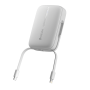Dual Cable Power Bank 10000mAh Lightning Type-C - DEVIA EP158 White | Fast Charging Portable Charger