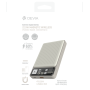 Power Bank Magnétique Sans Fil 10000 mAh Devia Extreme Speed S28 - Charge Rapide 22.5W - Blanc