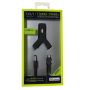 USB*2 Car Charger Kit + Lightning Cable TYLT 2.1A MFi - Black
