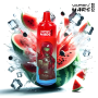 Rechargeable Type-C Vape Vapen Mars 9000 Puffs Watermelon Ice 0% Nicotine – Long-Lasting Flavorful Vape