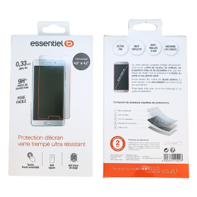 Verre Trempé ESSENTIELB Universel 4.0' à 4.2'