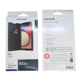 ESSENTIELB Samsung Galaxy A02s Case Black