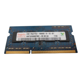 Achetez Module de RAM DDR3 SODIMM Hynix 2 Go pour PC Portable - 1333MHz CL9 PC3-10600S