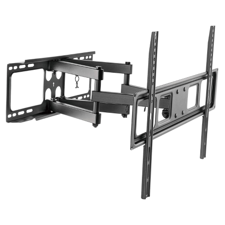 Superior Adjustable Wall-Mount TV Bracket Extra Slim for 37-80 Inch TVs Supports Up to 40 kg