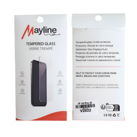 Verre Trempé HD iPhone Mayline Protection Écran Ultra-Claire et Résistante pour Smartphone