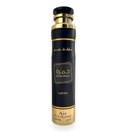 Désodorisant Khamrah Lattafa 300ml - Parfum Longue Durée pour Intérieur et Voiture