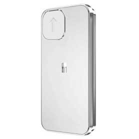 Double Layer Thermal Transfer Template Moule for iPhone - Silver