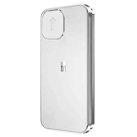 Double Layer Thermal Transfer Template Moule for iPhone - Silver