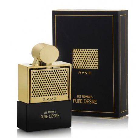 Eau de Parfum Lattafa Rave Les Femmes Pure Desire 100ml - Parfum Féminin Luxueux et Envoûtant