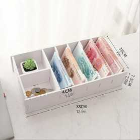 Boîte de Rangement d'Argent de Bureau - Sécurité et Organisation Maximales