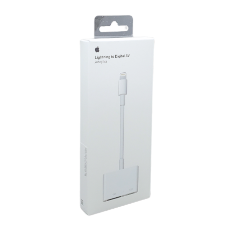 Adaptateur Lightning vers HDMI Apple MW2P3ZM/A - Connectivité Simplifiée et Performante
