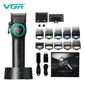 Tondeuse à Cheveux Electrique VGR V-001 - Précise, Puissante et Ergonomique