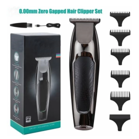 Hair Clipper USB Rechargeable Adjustable Steel Blade VGR V-030