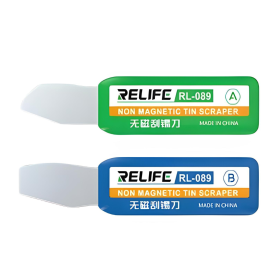 Set de Grattoirs Non-Magnétiques - Enlèvement de Soudure CPU/IC Efficace - RELIFE RL-089