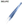 RELIFE RT-15E Precision Curved Tweezers Ceramic & Titanium Alloy for Expert Craftsmanship