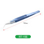 RELIFE RT-15E Precision Curved Tweezers Ceramic & Titanium Alloy for Expert Craftsmanship