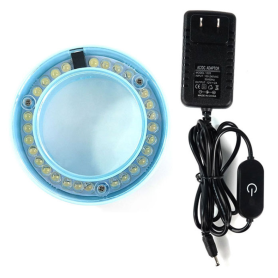 Éclairage LED pour Microscope RL-033D Bleu avec Protection Anti-Poussière - Achetez en Ligne