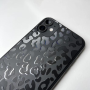 Film de Protection Arrière en Verre avec Motif Léopard pour iPhone