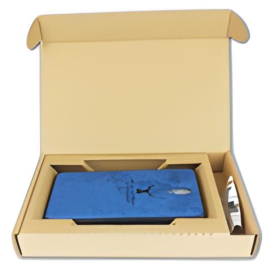 Boîte d'Expédition Antichoc 4.7-5" avec Calage et Espace Câbles - Protection et Sécurité pour Téléphones