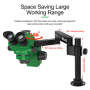 Universal Swing Arm Folding Microscope Stand - Versatile & Ergonomic Support for Precision Viewing