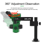 Universal Swing Arm Folding Microscope Stand - Versatile & Ergonomic Support for Precision Viewing