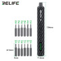 RELIFE E1 Carbon Fibre Electric Screwdriver Kit - Precision Tools for Tech Enthusiasts