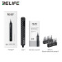 RELIFE E1 Carbon Fibre Electric Screwdriver Kit - Precision Tools for Tech Enthusiasts
