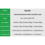 High Temperature Heat Insulation Pad 350cm x 230cm | RELIFE RL-170B – Top-Quality Thermal Protection