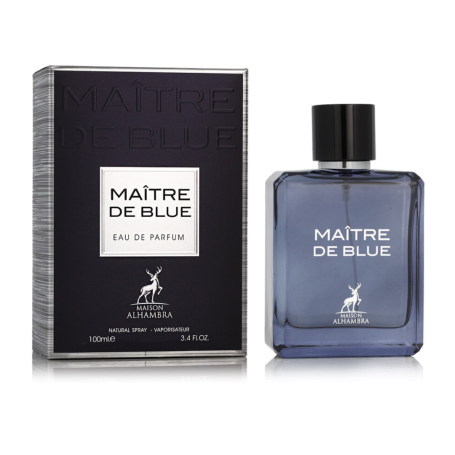 Eau de Parfum Maison Alhambra Maître de Blue pour Homme 100ml Parfum Élégant et Intense