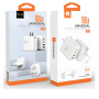 Achetez l'Adaptateur Secteur 100W 2 Ports USB + 2 Type-C + 3 Connecteurs (EU-US-CN) Blanc - C213 (WUW)