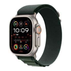 Montre Connectée Apple Watch Ultra 2 GPS+Cellular 49mm Boucle Alpine Verte Taille L - Neuve | Noir Naturel Elegance