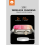 Montre Connectée WUW J09 Argent avec Bracelet Multicolore - Technologie et Style avant-gardiste