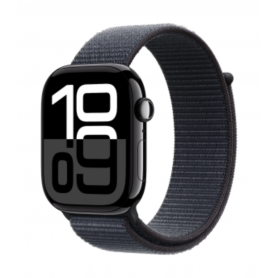 Montre Connectée Apple Watch Series 10 Cellular - Aluminium Noir 42mm avec Boucle Sport Violette - Neuf et Performant