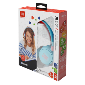 Casque Bluetooth JBL JR310BT Pour Enfants - Design Bleu et Rose - Son de Qualité et Sécurité Enfant