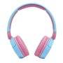 JBL JR310BT Kids Bluetooth Headphones - Safe & Fun Wireless Audio in Blue & Pink