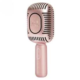 Microphone Bluetooth pour Karaoké JBL KMC650 - Son Exceptionnel - Couleur Rose