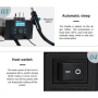 Station de Soudage 2-en-1 QUICK 8786D+ - Haute Précision et Multifonctionalité pour Professionnels