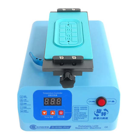 SUNSHINE S-918L Pro Rotary Screen Separator - Precision Screen Repair Tool for Professionals